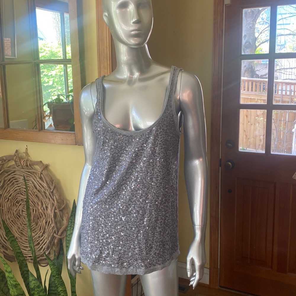 J.Crew sequences summer tank top